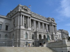 Library of Congress image courtesy of http://commons.wikimedia.org/wiki/File:Library_of_Congress_from_North.JPG
