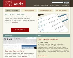 omeka collection from https://www.flickr.com/photos/omeka/3019932780
