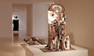 Huma Bhabha’s “Unnatural Histories” (2012). Photography by Matthew Septimus for The New York Times.