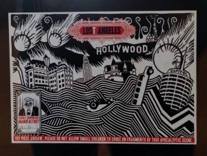 "Lost Angeles" by Stanley Donwood. Photo Credit: Taylor Nunley