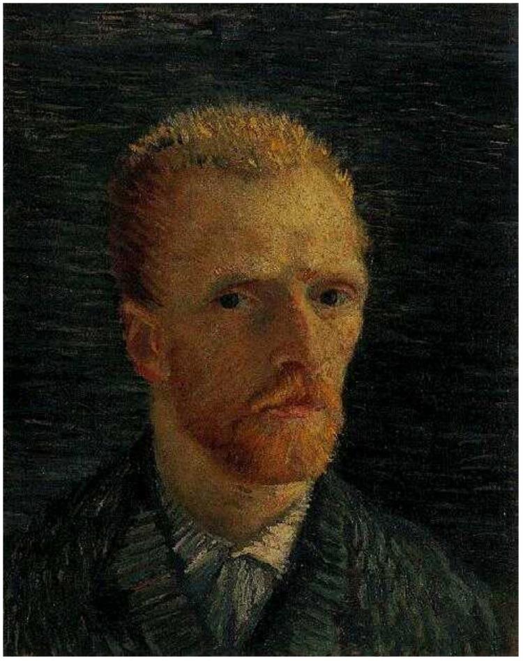 Self-Portrait by Vincent Van Gogh Source: vangoghgallery.com