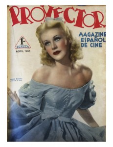 Filmoteca- Proyector 15-04-1936