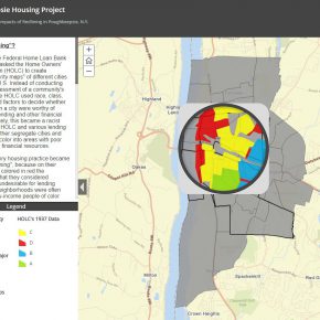 Investigating the Impacts of Redlining in Poughkeepsie, N.Y. by James Gibson on behalf of Hudson River Housing.