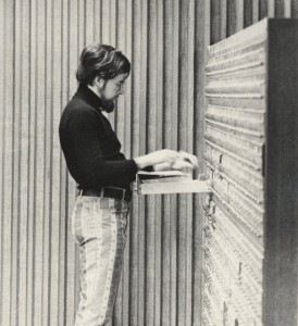 Using the card catalog , ca 1975