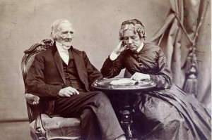 Maria Mitchell and her Father, n.d.