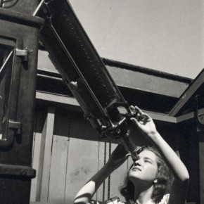 Vera Cooper Rubin as a student at Vassar