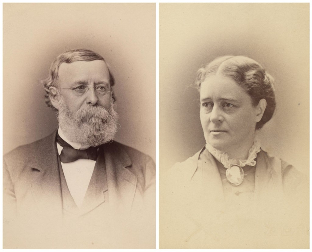 President John H. Raymond and Lady Principal Harriet W. Terry