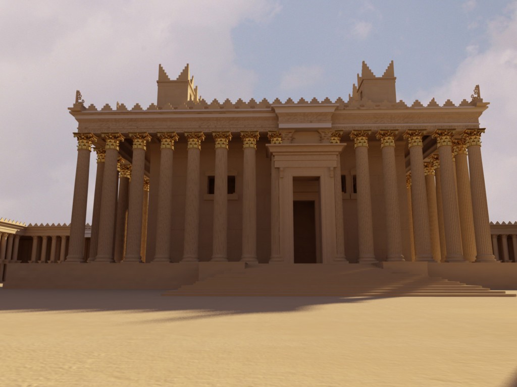 3D Structure created by the  New Palmyra Project