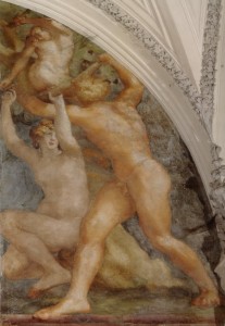 Fig.P.17e Fall of Adam and Eve