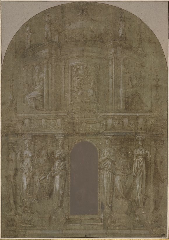 Fig. D.38a Design for an Altar, color