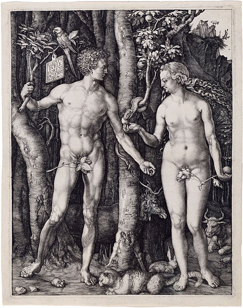 Fig.Dürer, Adam and Eve