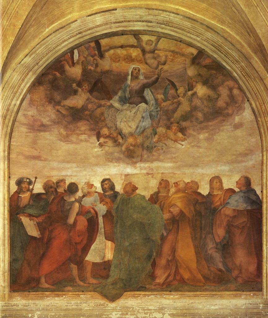 P.3 Assumption of the Virgin, restored
