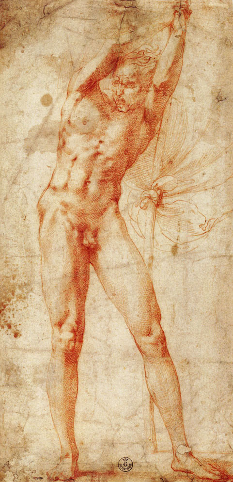D.12 Nude with a Standard