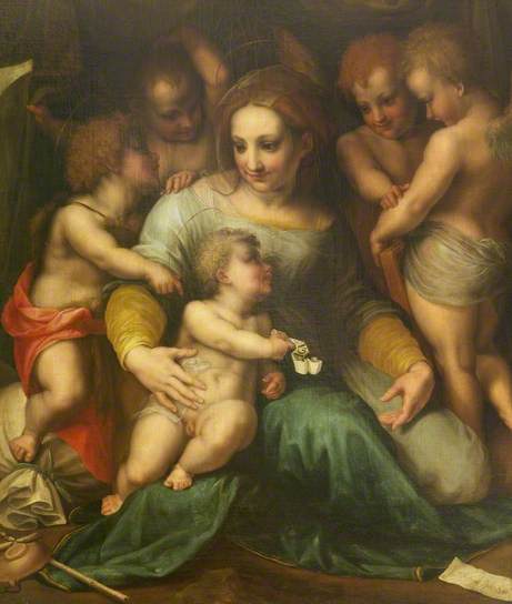 Fig.Sarto, Corsini Madonna and Child with the Young St. John the Baptist and Three Angels