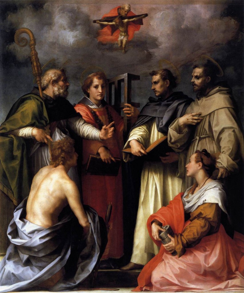 Fig. Sarto, Disputation on the Trinity