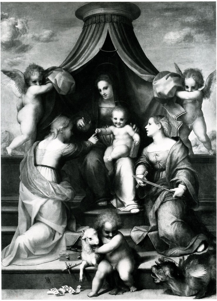 Fig. Sarto, Marriage of St. Catherine in Dresden