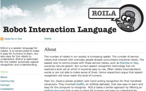 ROILA website screencap
