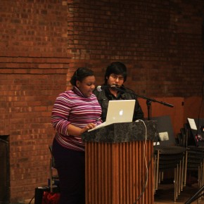 Scholar Angel reads an excerpt from her collection of poems she created in Writer's Workshop Fall 2013 with the help of mentor Leo.