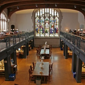 The scholars saw the inside of the Vassar library- it's absolutely beautiful