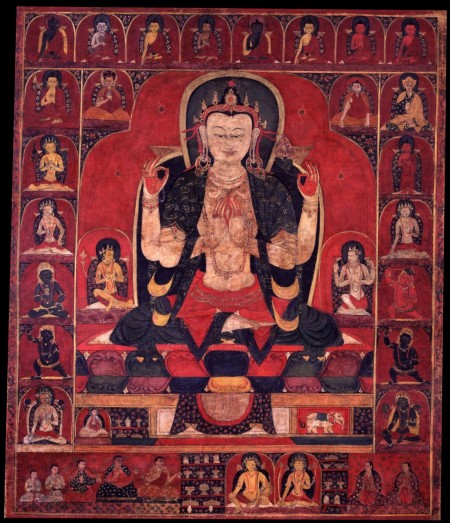 24. The All-seeing Lord with Four Arms, Avalokiteshvara Chaturbhuja