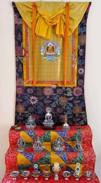 Home Buddhist Altar, 2015