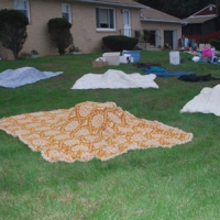 Yard Sale Blankets 1
