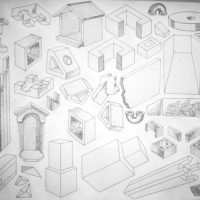 A Drawing like a Collage