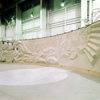 Subway Wall in Progress