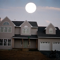 Streamside Moon