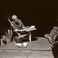 Joseph Cornell and Crow Photographs