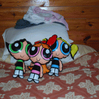Power Puff Girls Resting