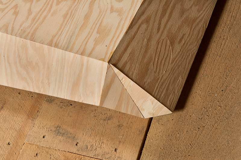 Folded Plywood 19 (Detail)