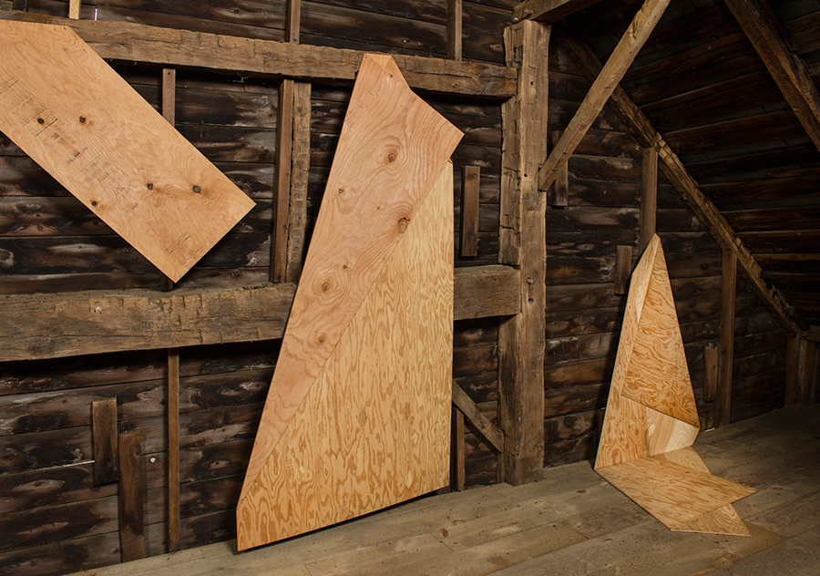 Folded Plywood Installed in Dutch Barn 3