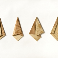 Small Scale Folded Plywood