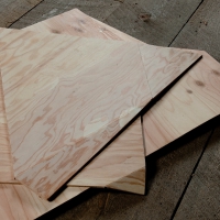 Folded Plywood 17 (Detail)
