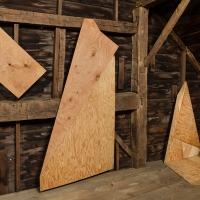 Folded Plywood Installed in Dutch Barn 3