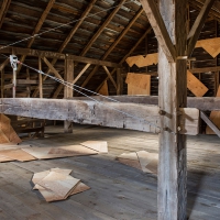 Folded Plywood Installed in Dutch Barn 5