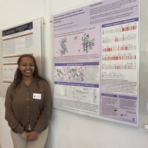 Maedot presents her research at ACS URS at Bard College (April 2023)